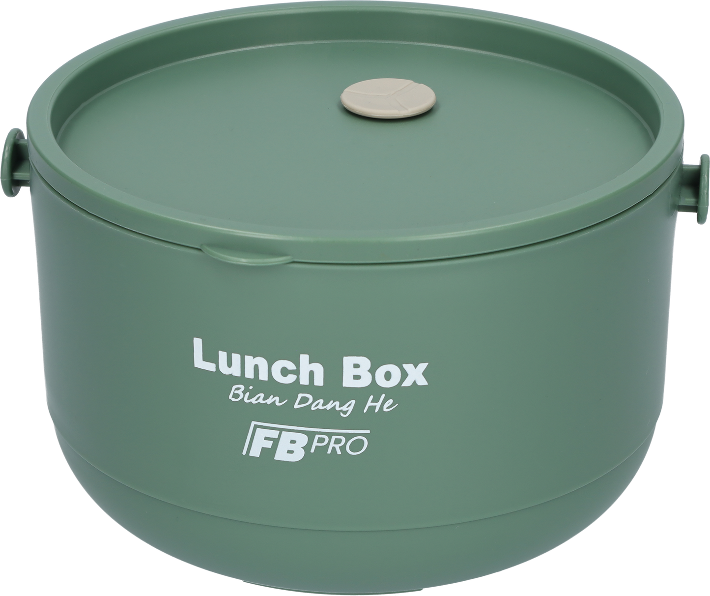 Lunchbox - RVS vershoudbakjes - Lucht- en waterdicht - Voor warm en koud eten - Inhoud van 1L - Groot formaat - Met deksels en lepel! - Groen